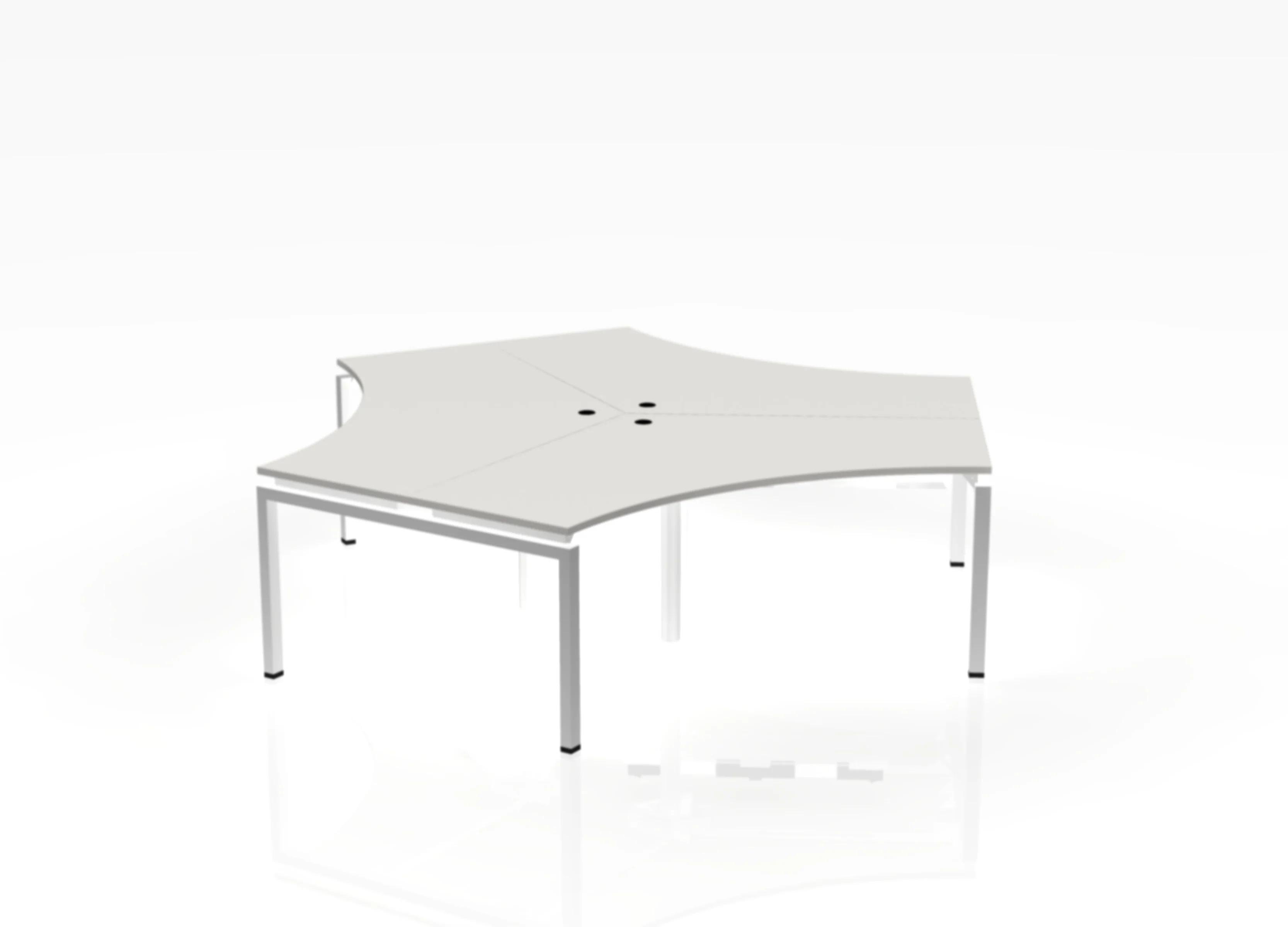 120 Jot Desk - Pod of 3 - Image 10