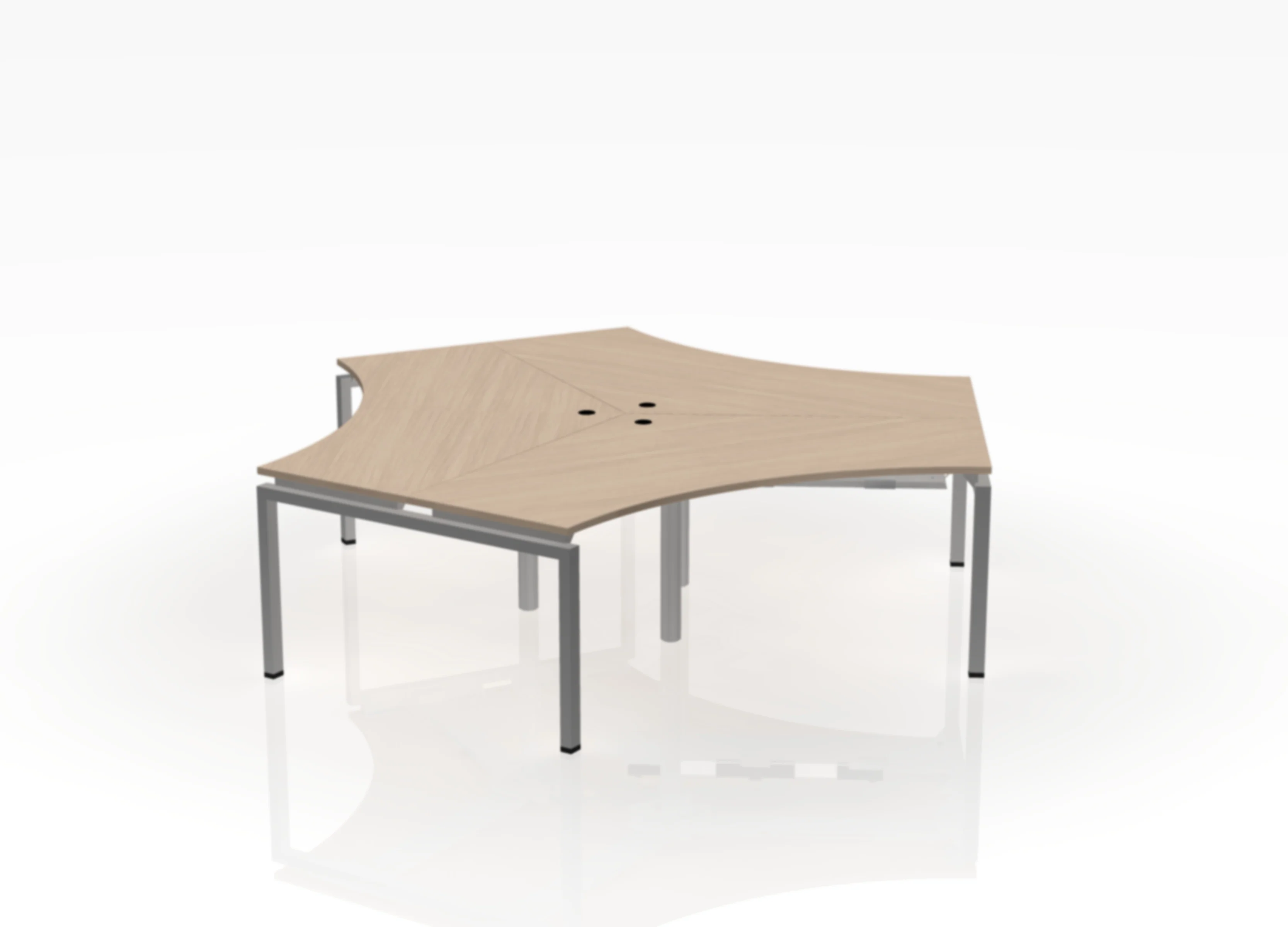 120 Jot Desk - Pod of 3 - Image 14