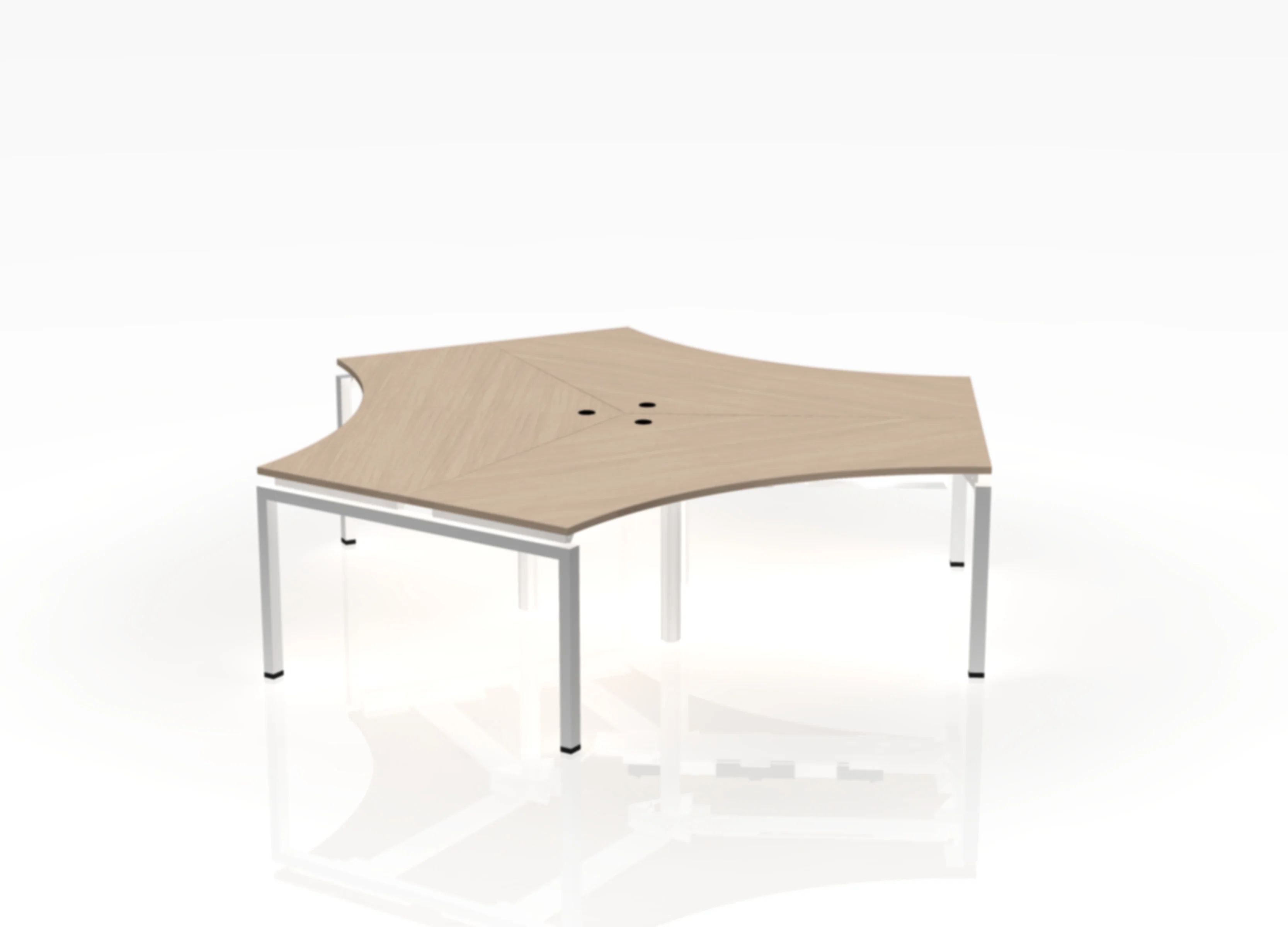 120 Jot Desk - Pod of 3 - Image 15