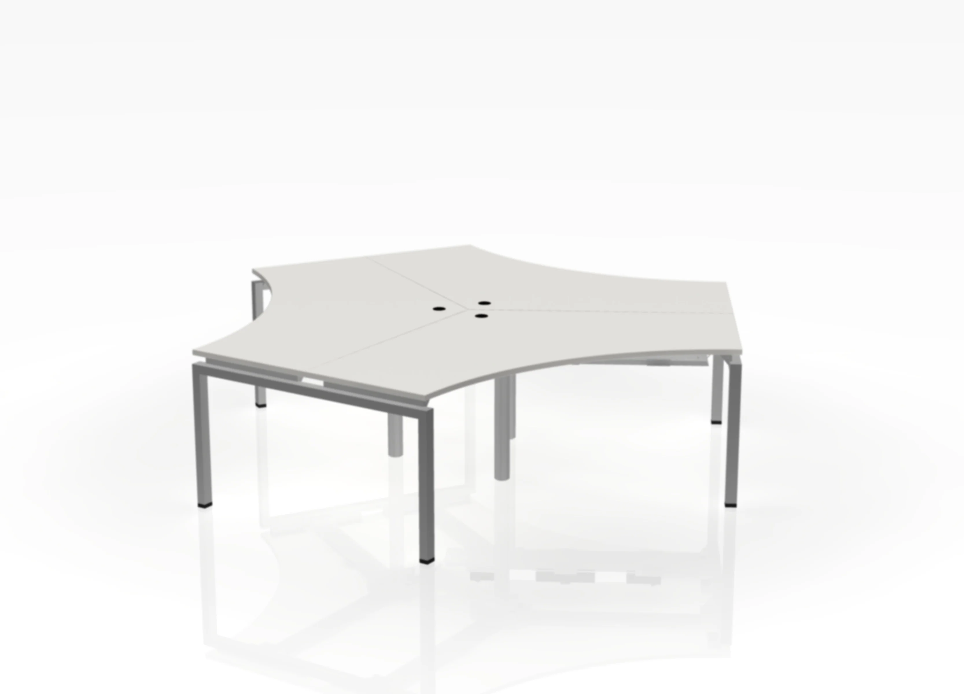 120 Jot Desk - Pod of 3 - Image 9
