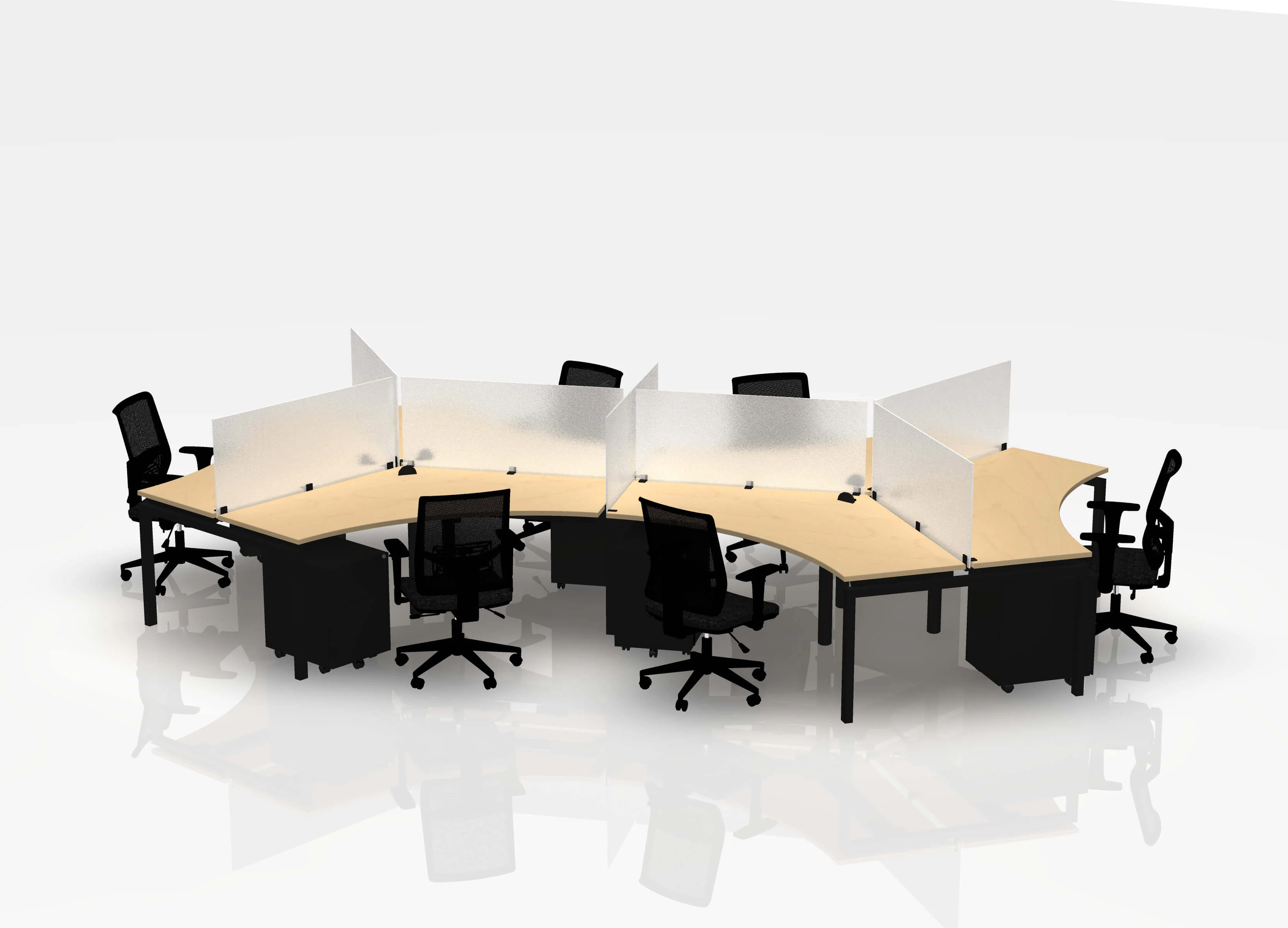 120 Jot Desk Bundle - Pod of 6 - Image 15