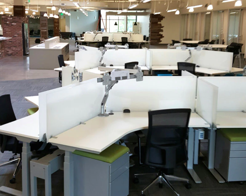 120 Think Desk (sit to stand) - Pod of 6 - Image 4