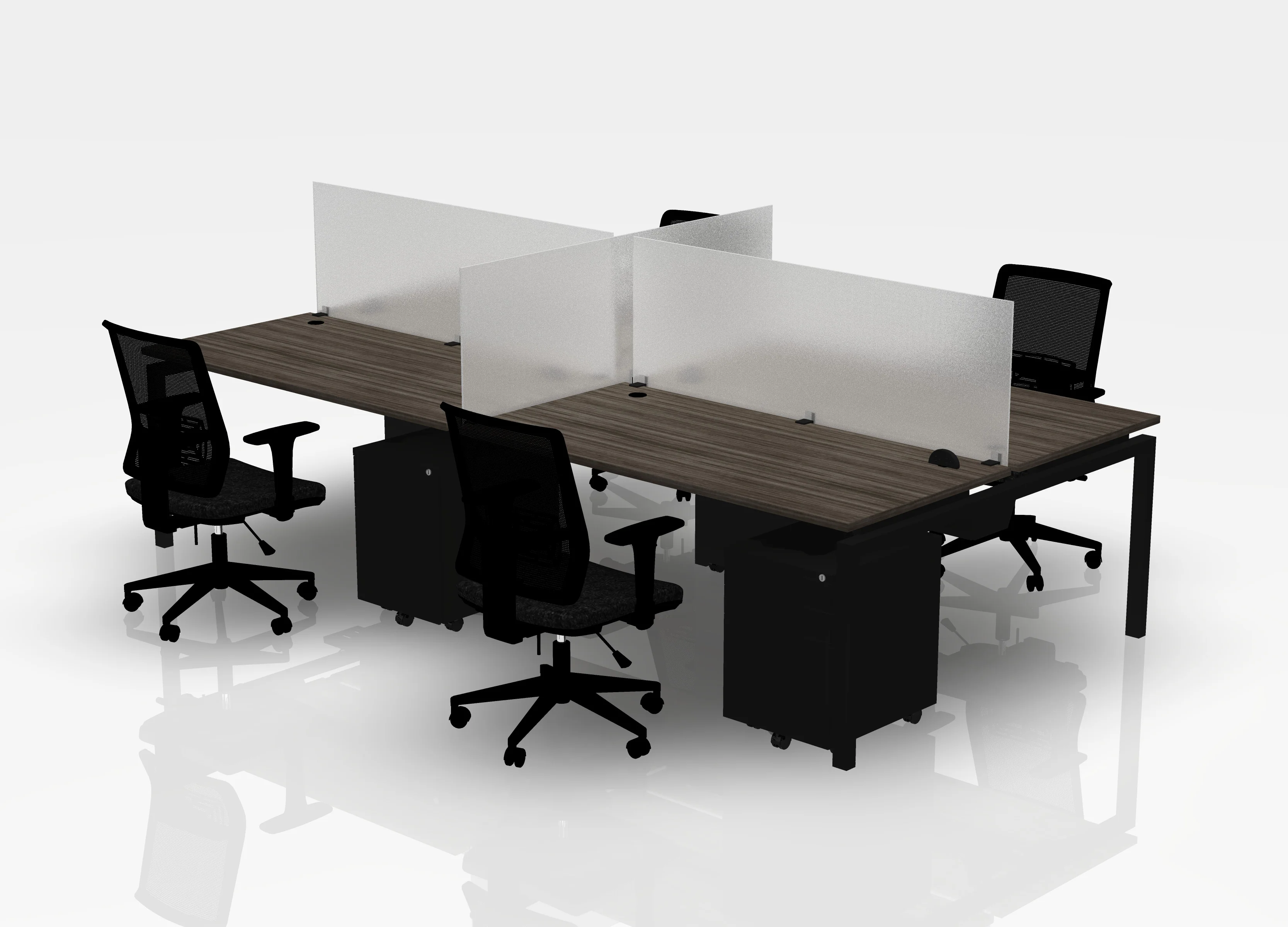 24" Jot Desk Bundle - Pod of 4 - Image 21