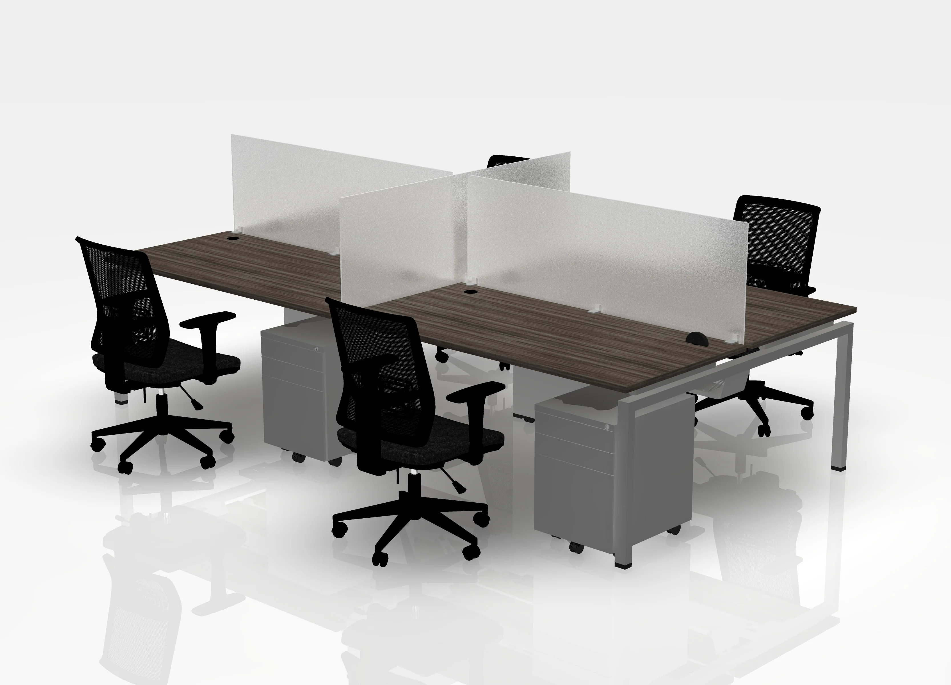 24" Jot Desk Bundle - Pod of 4 - Image 22