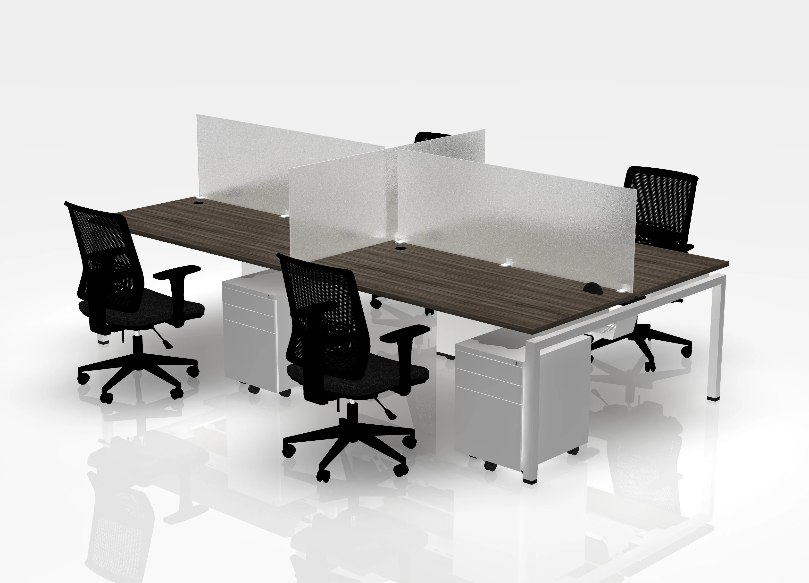 24" Jot Desk Bundle - Pod of 4 - Image 35