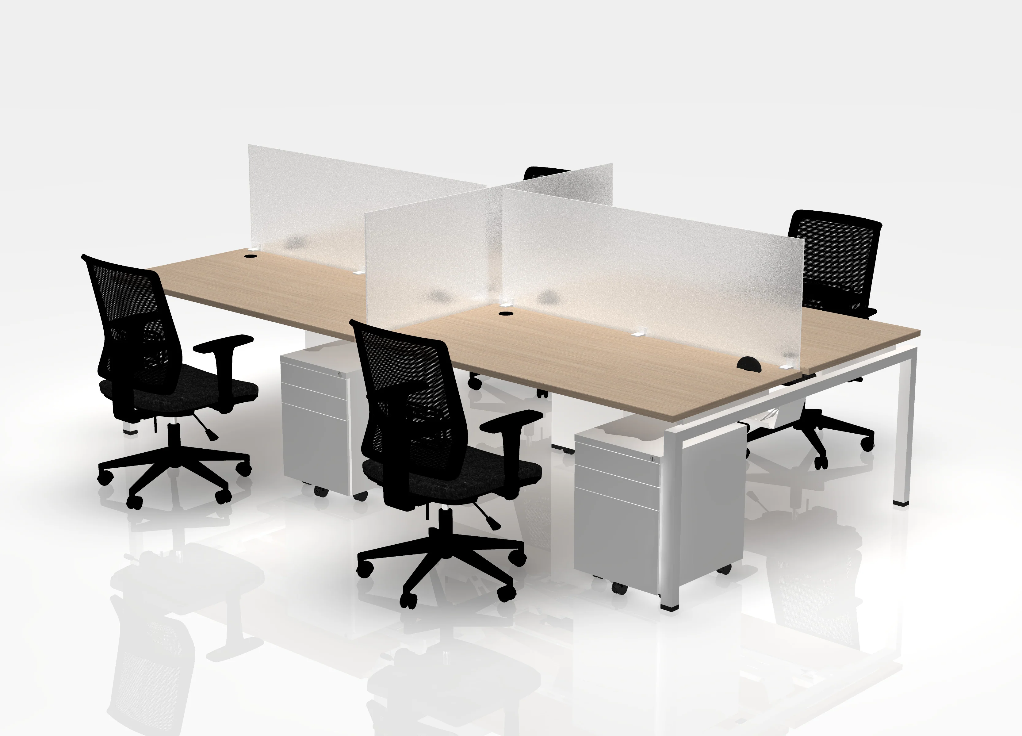 24" Jot Desk Bundle - Pod of 4 - Image 42