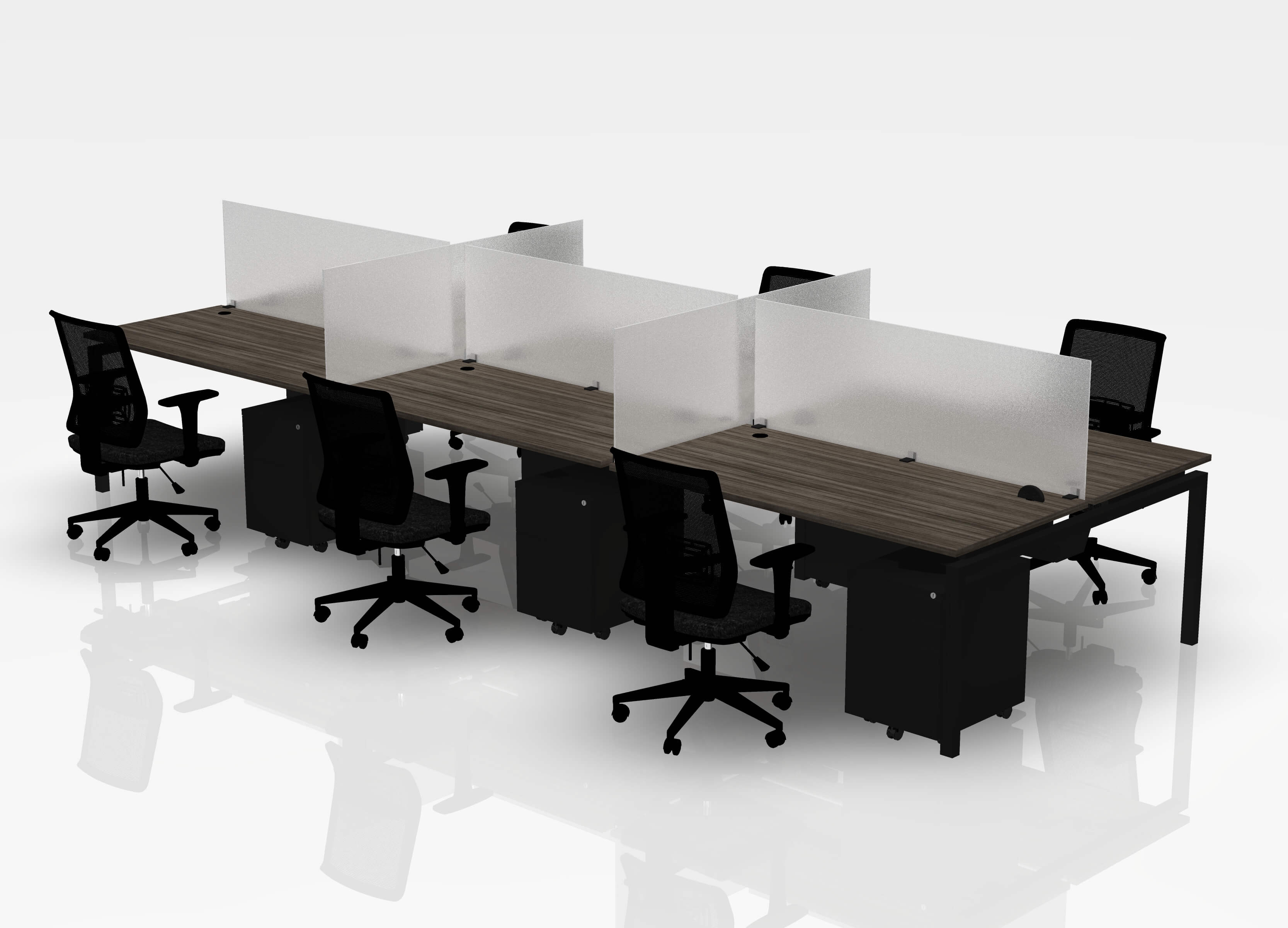 24" Jot Desk Bundle - Pod of 6 - Image 11