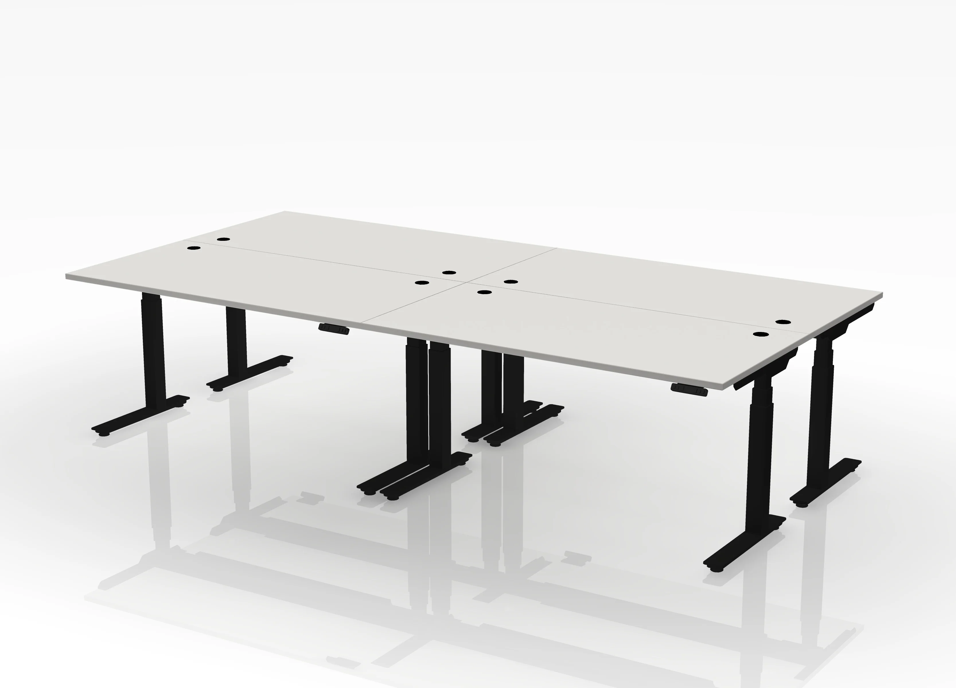 Think Desk Straight (sit to stand) - Pod of 4 - Image 25