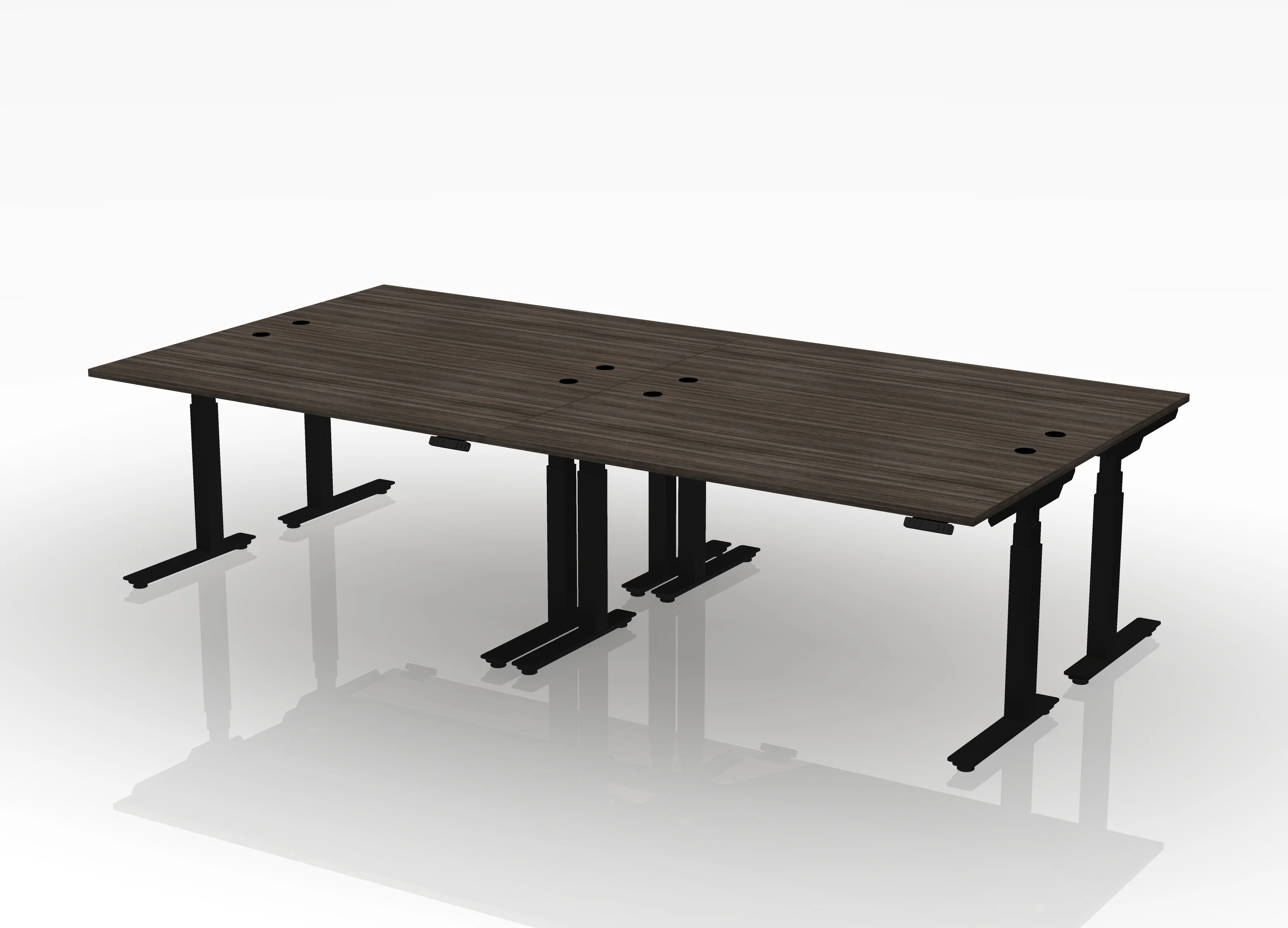 Think Desk Straight (sit to stand) - Pod of 4 - Image 34