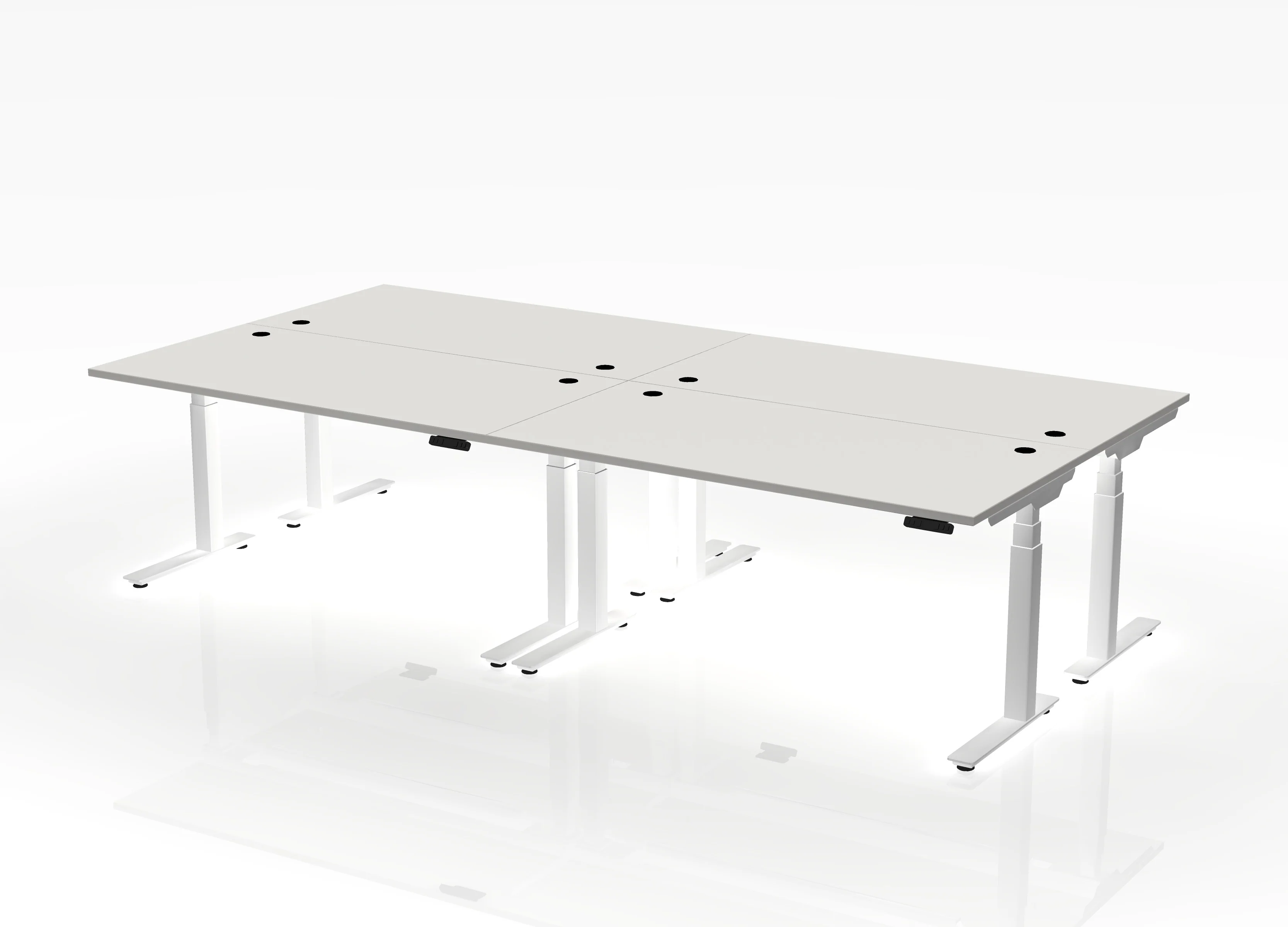 Think Desk Straight (sit to stand) - Pod of 4 - Image 39