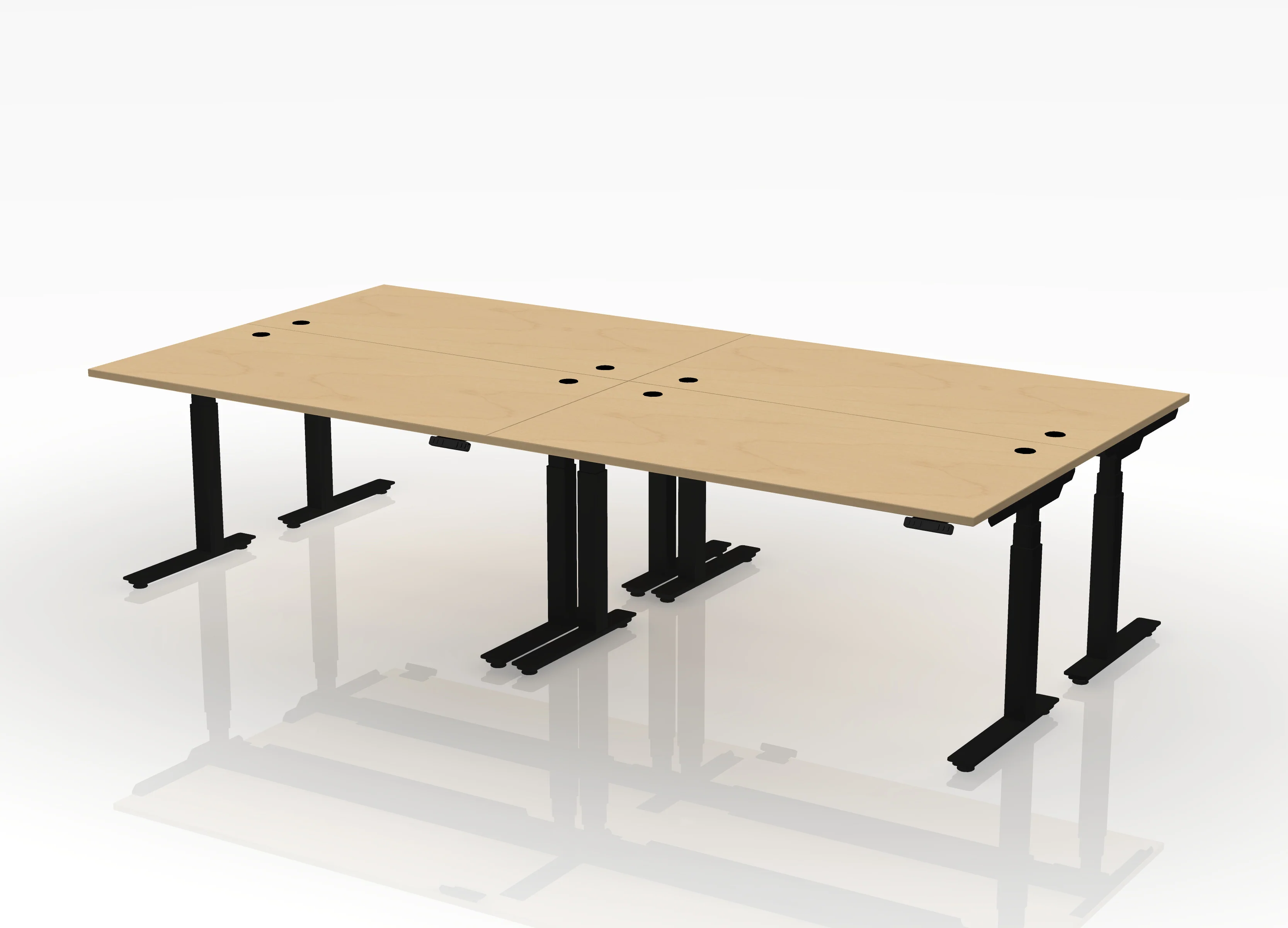 Think Desk Straight (sit to stand) - Pod of 4 - Image 40