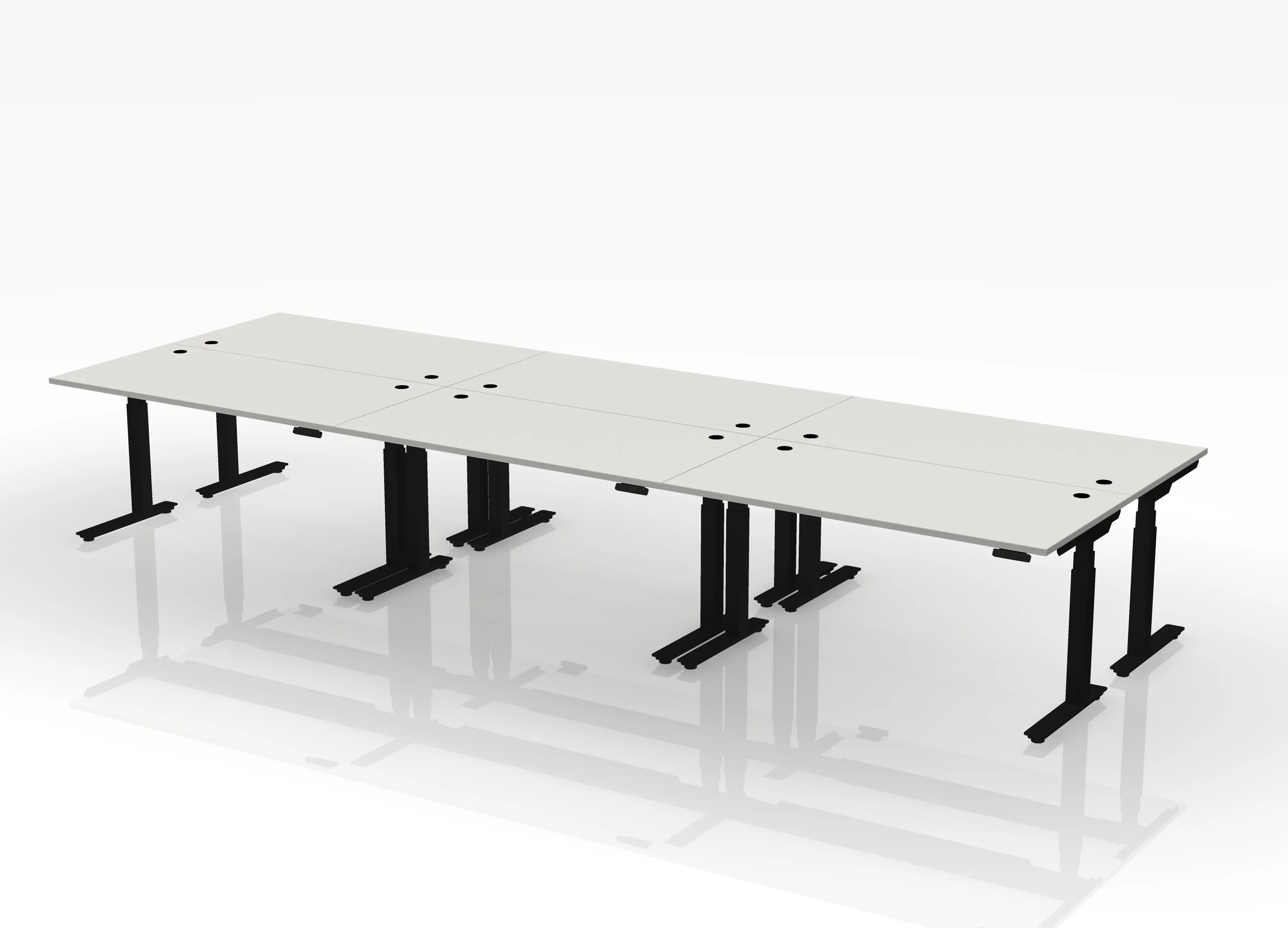 Think Desk Straight (sit to stand) - Pod of 6 - Image 36