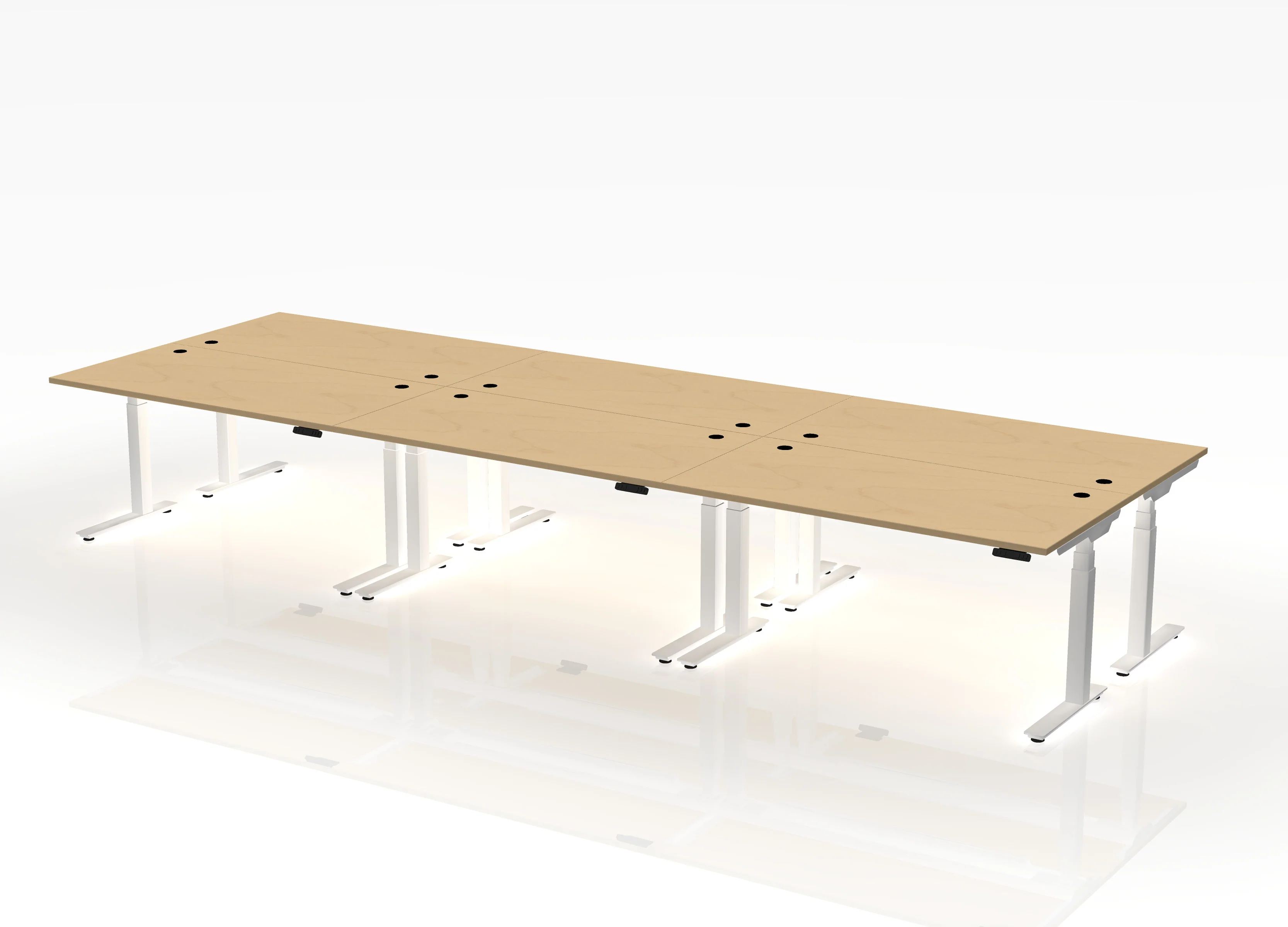 Think Desk Straight (sit to stand) - Pod of 6 - Image 40