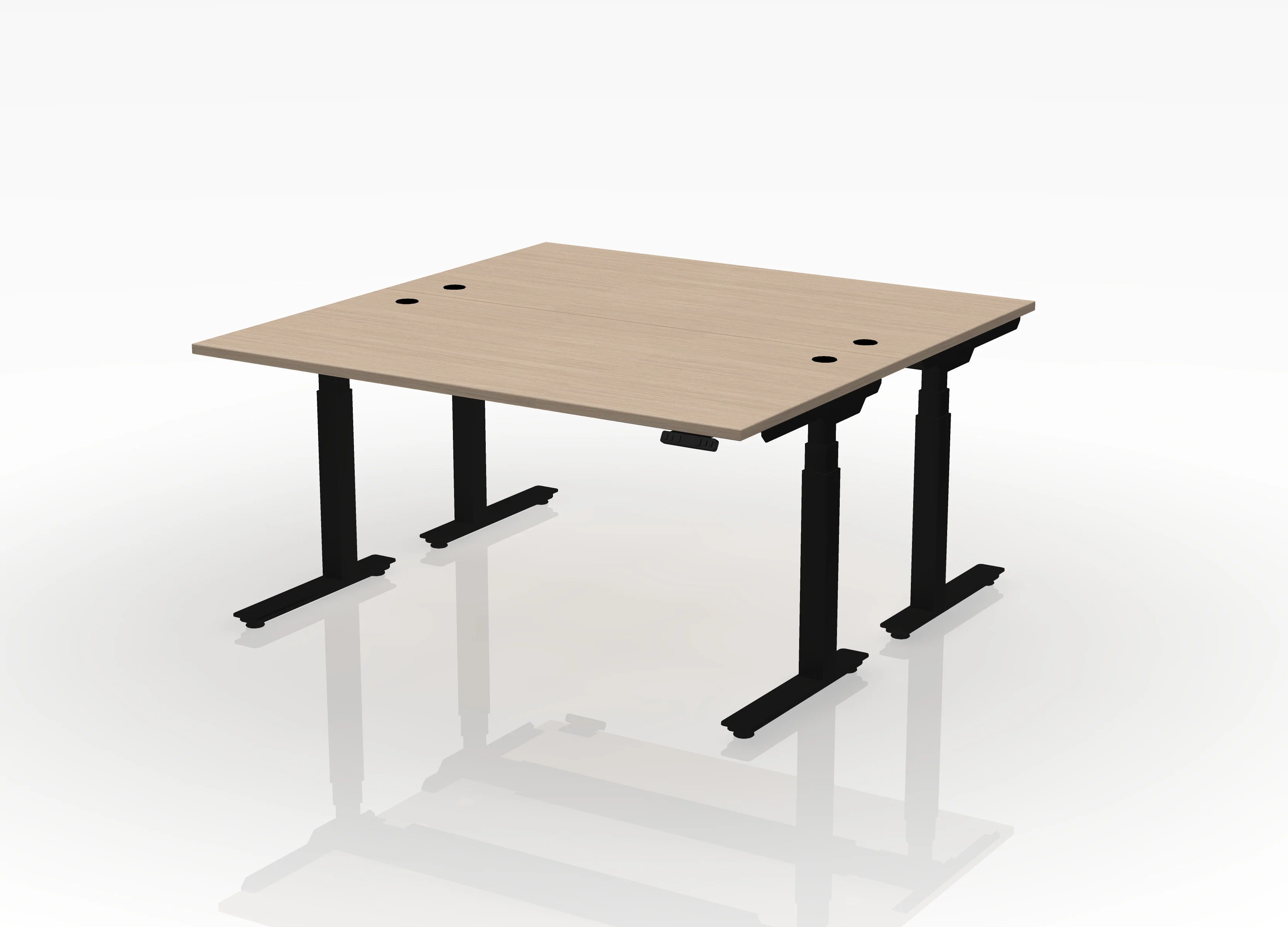 Think Desk Straight (sit to stand) - Pod of 2 - Image 3