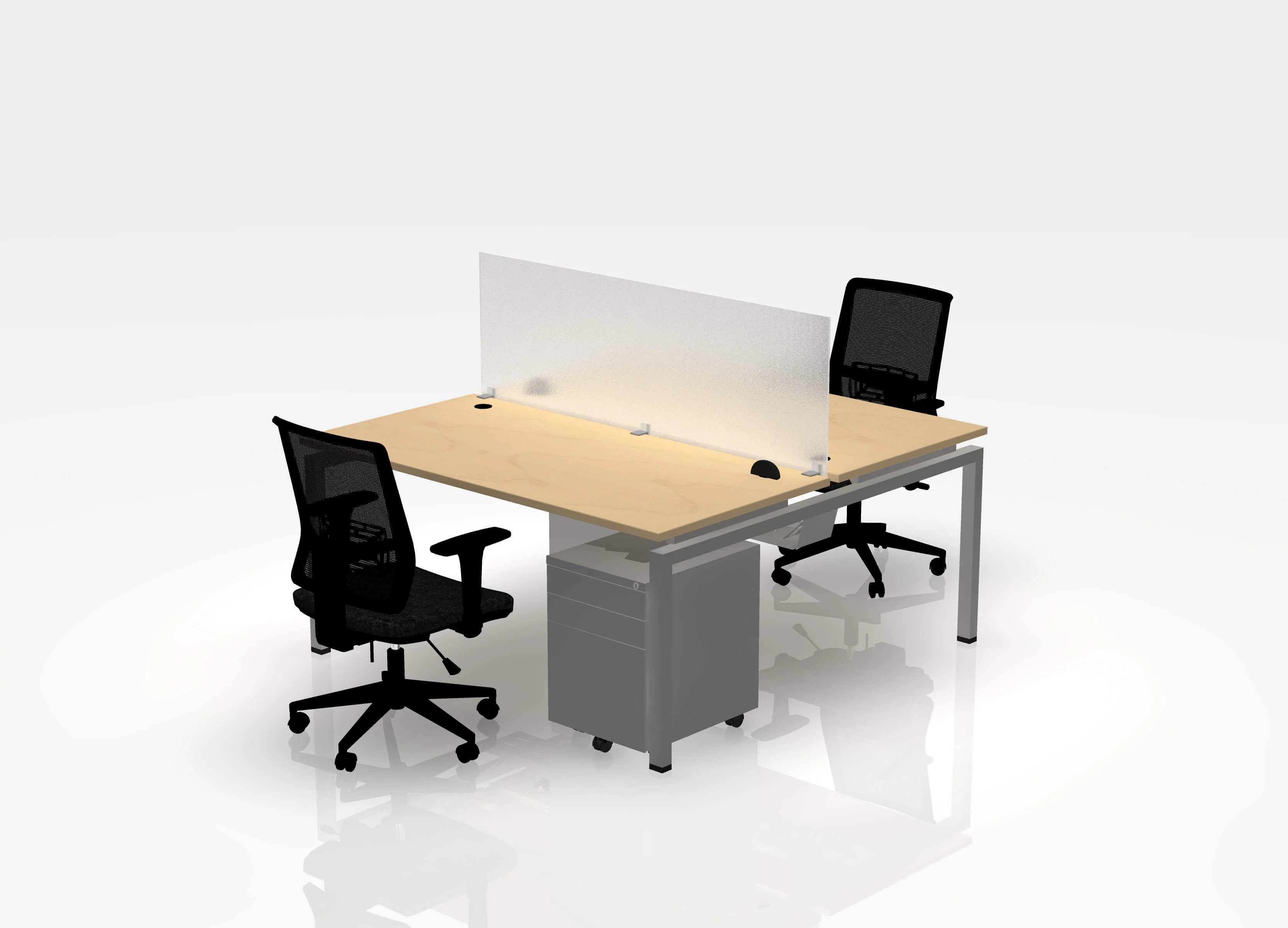 30" Jot Desk Bundle - Pod of 2 - Image 14