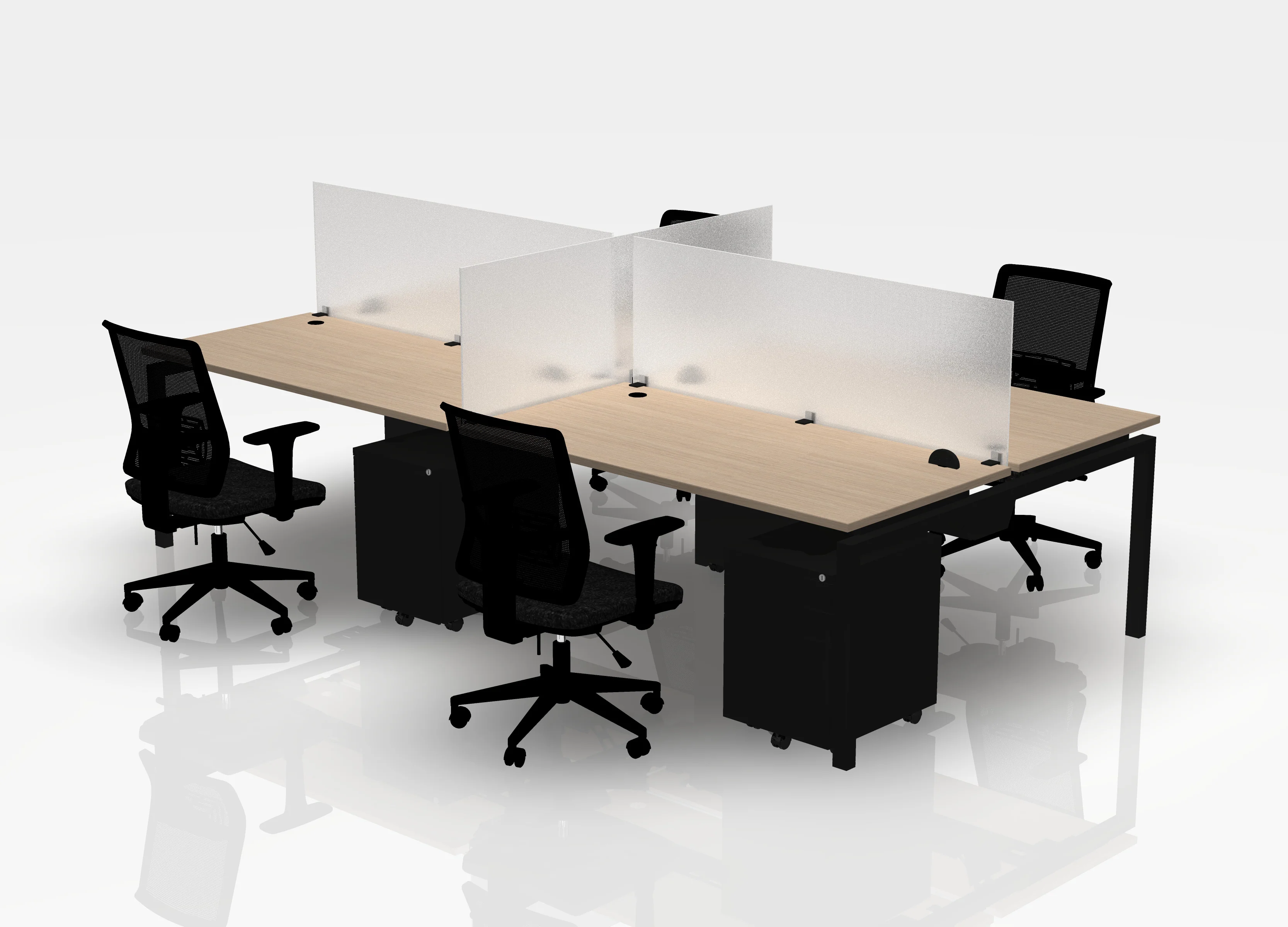 30" Jot Desk Bundle - Pod of 4 - Image 39