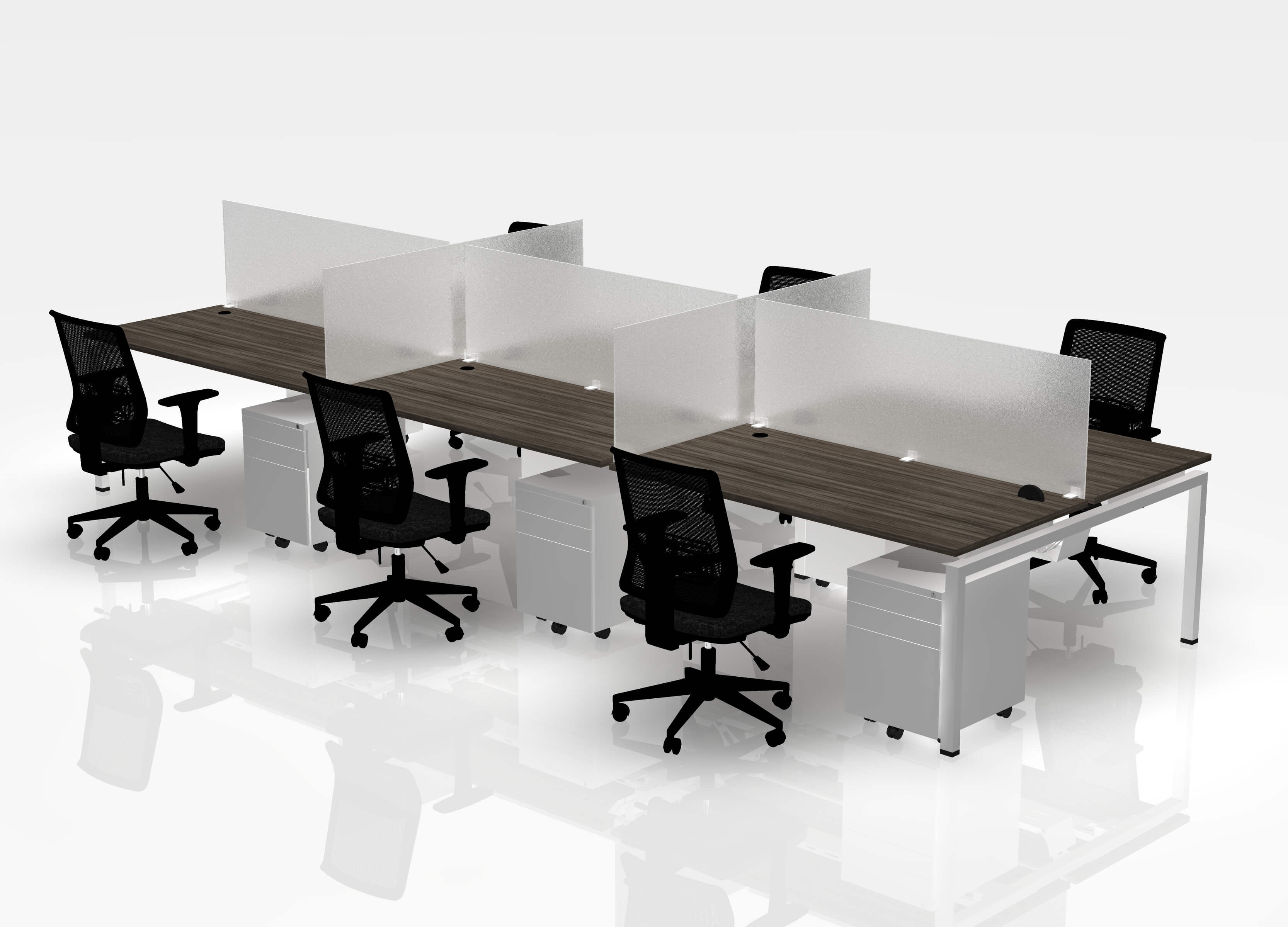 30" Jot Desk Bundle - Pod of 6 - Image 11