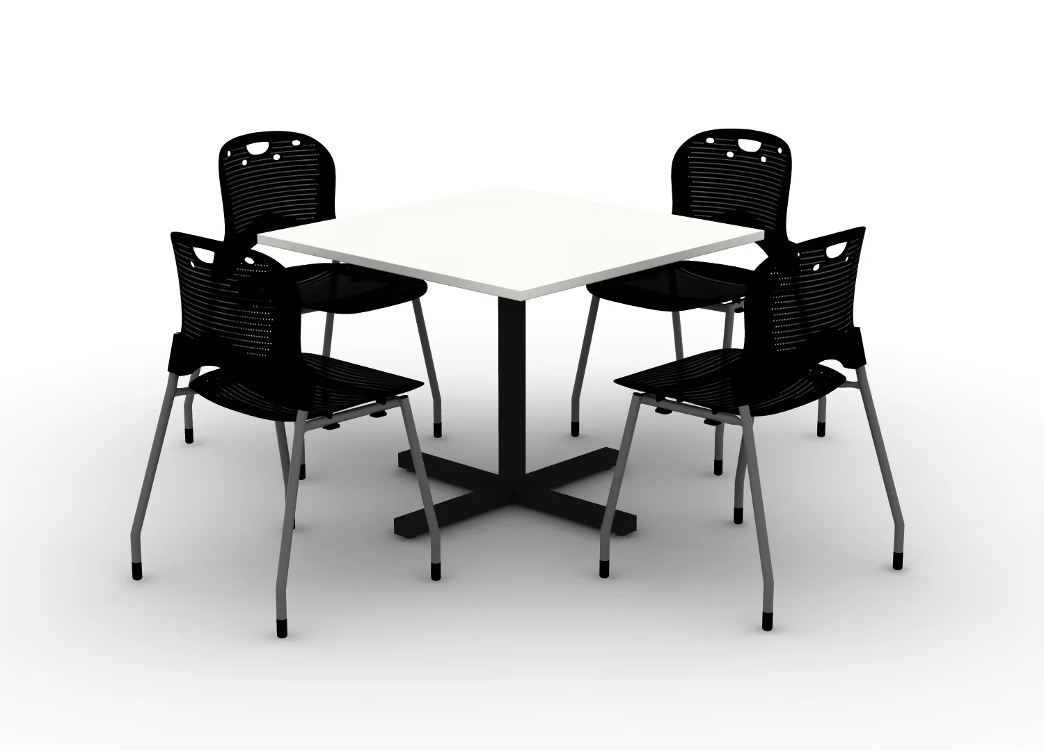 36" x 36" Square Table with Chairs - Image 17