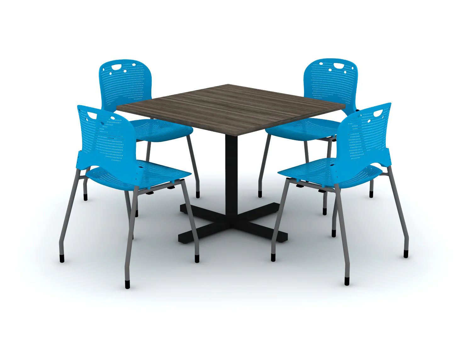 36" x 36" Square Table with Chairs - Image 4