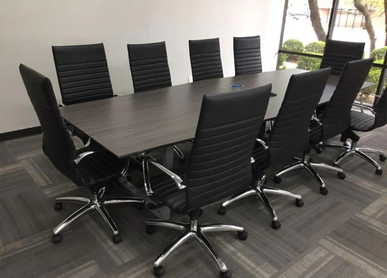 THREE60 Conference Table – Sleigh Leg - Image 6