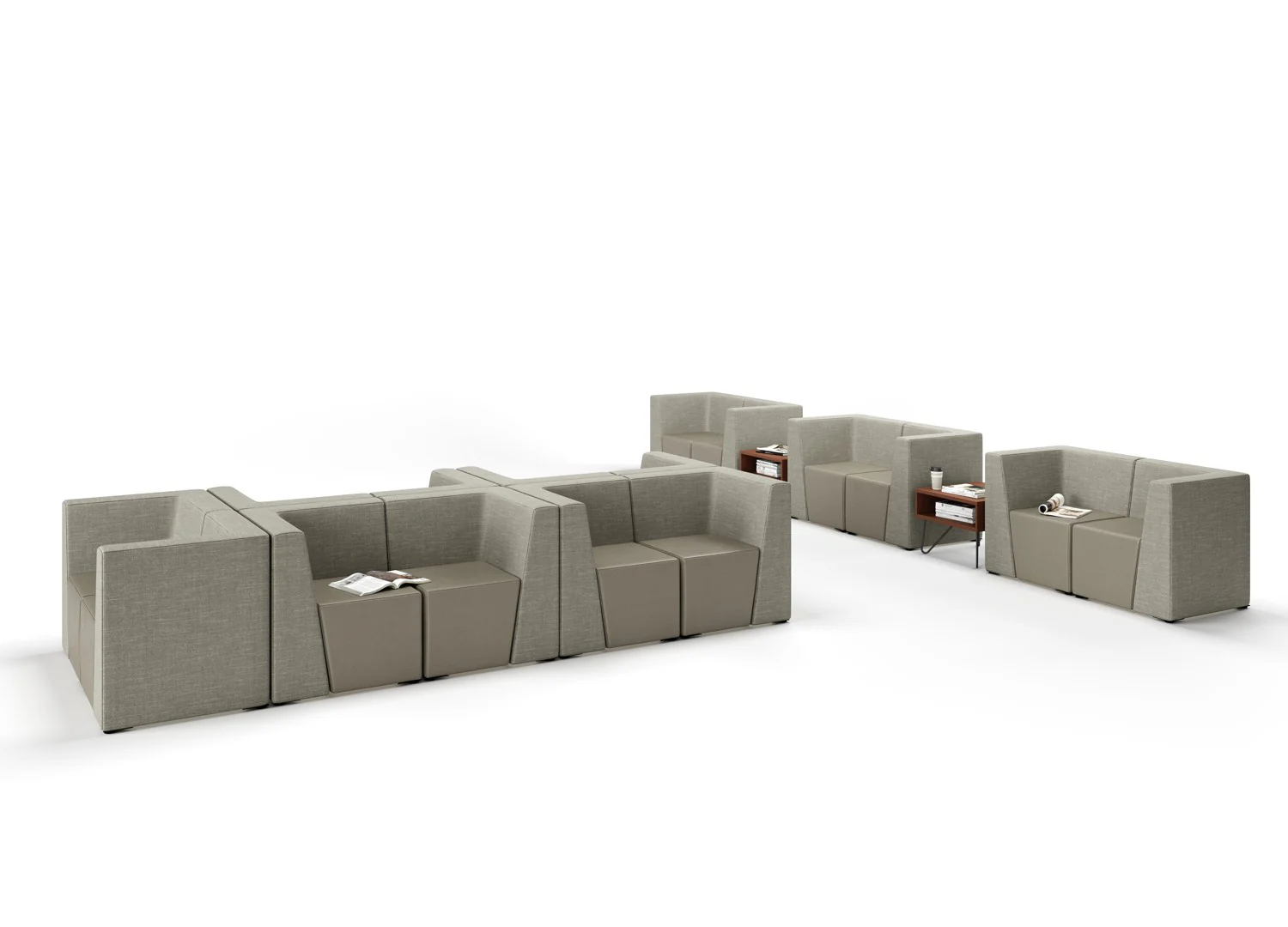 Modular Lounge Seating - 2 Seat Segment - Image 26