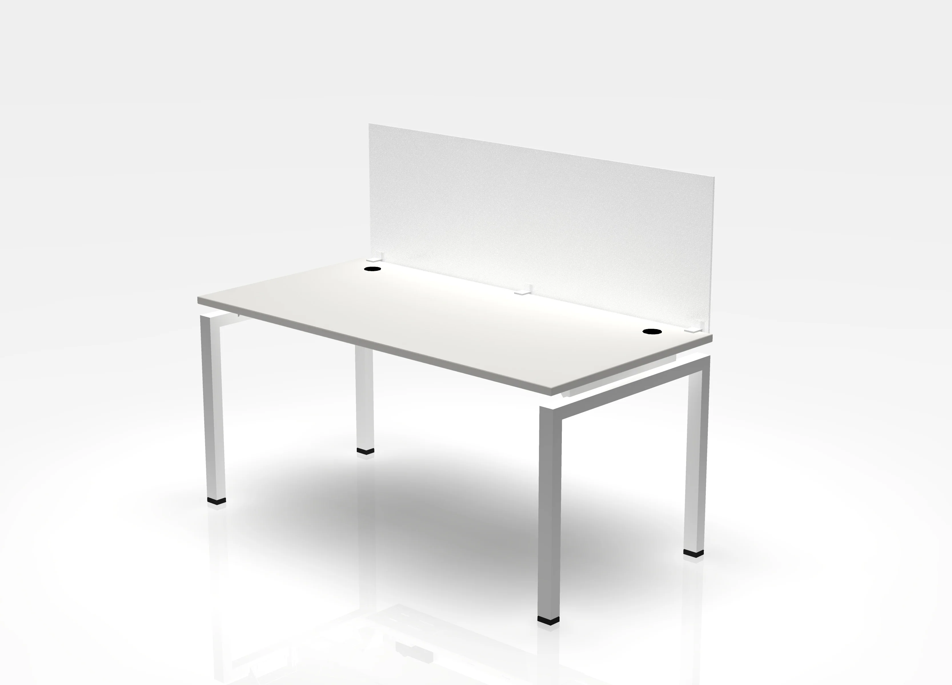 Dry Erase Frosted Glass Dividers - 19" High - Image 11