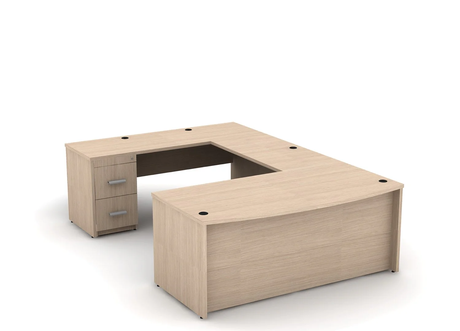 EDGE 71" U-Shape Desk - Image 49