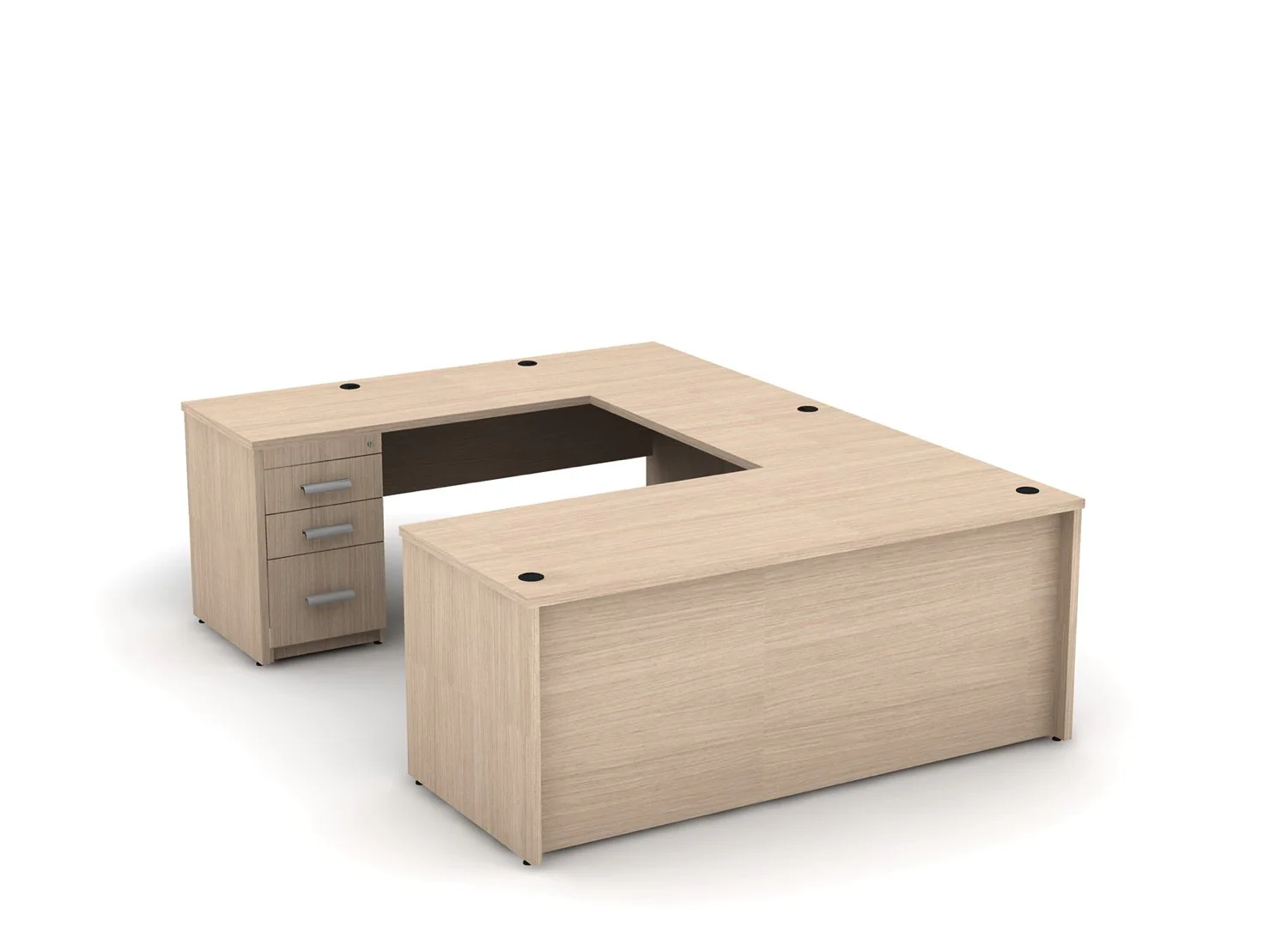 EDGE 71" U-Shape Desk - Image 56