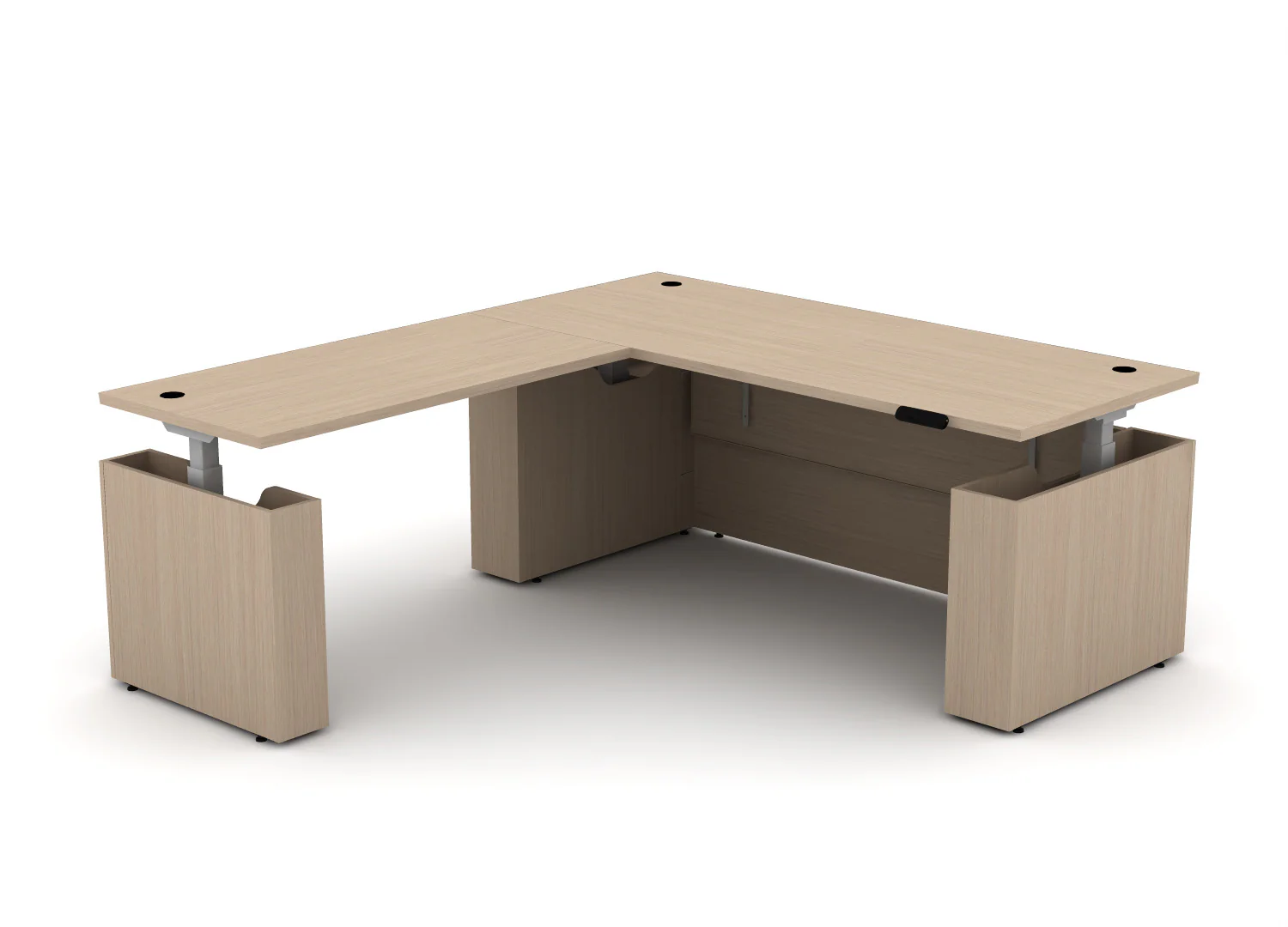 EDGE Height-Adjustable Desk L-Shape - Image 21