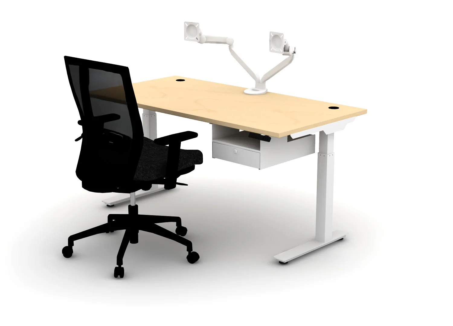 Luxe Office Bundle - Think Desk (sit to stand) - Image 14