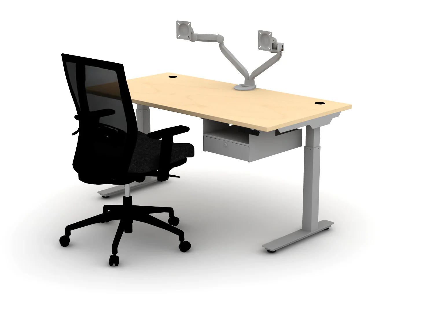 Luxe Office Bundle - Think Desk (sit to stand) - Image 15