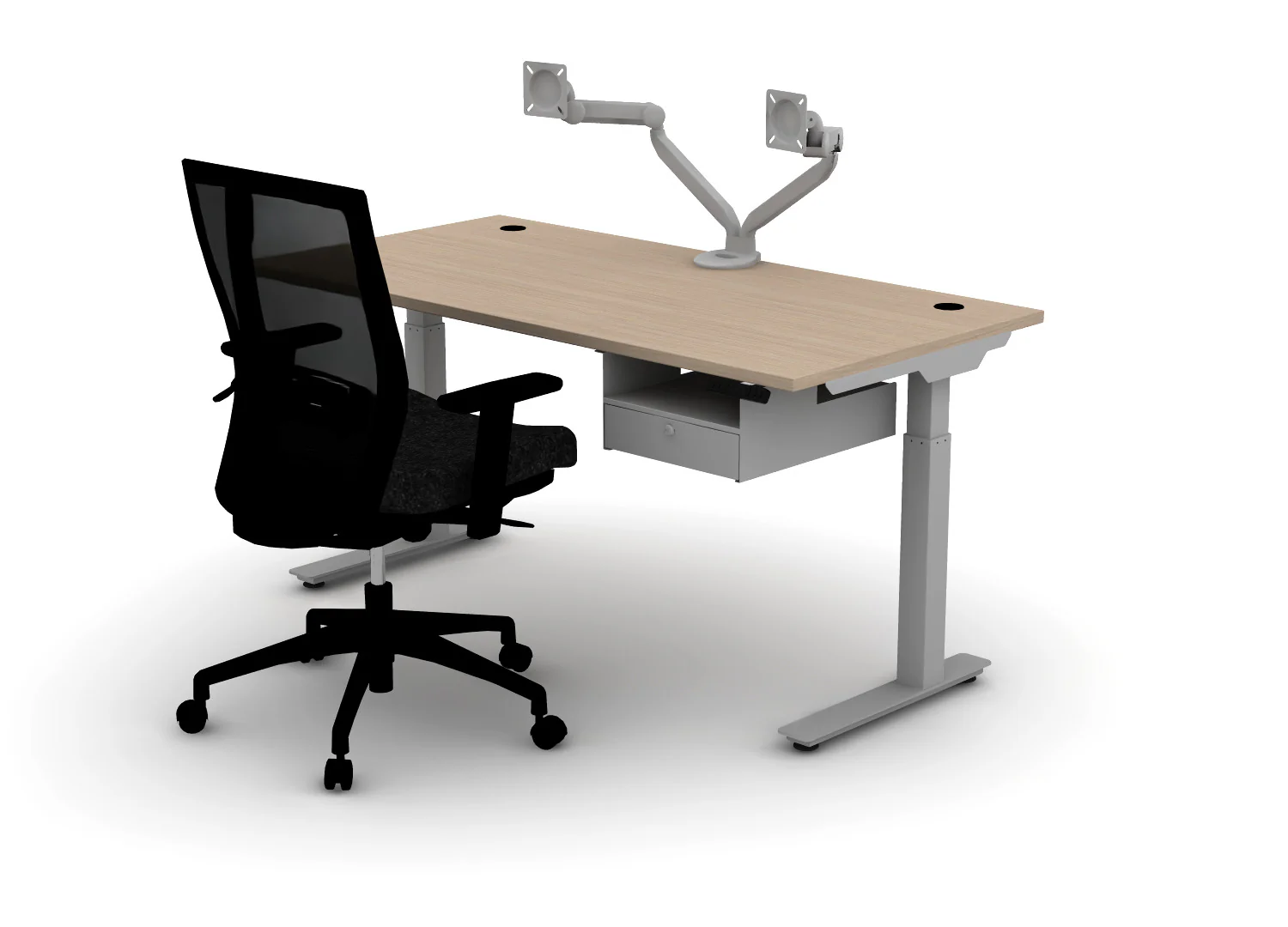 Luxe Office Bundle - Think Desk (sit to stand) - Image 17