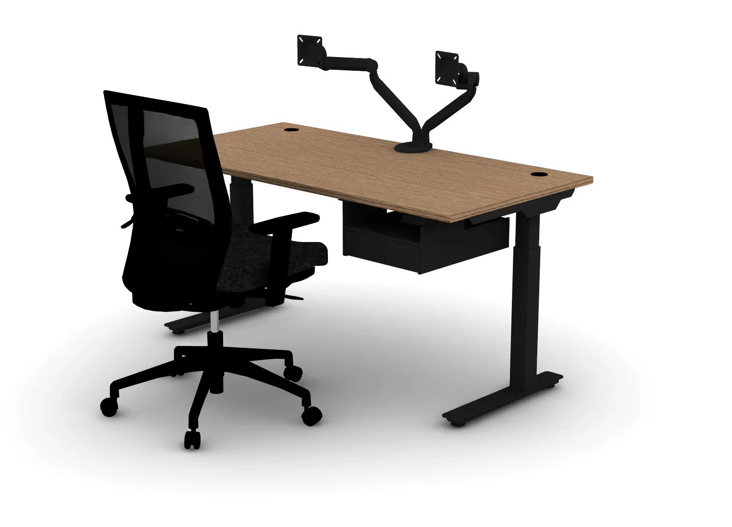 Luxe Office Bundle - Think Desk (sit to stand) - Image 19