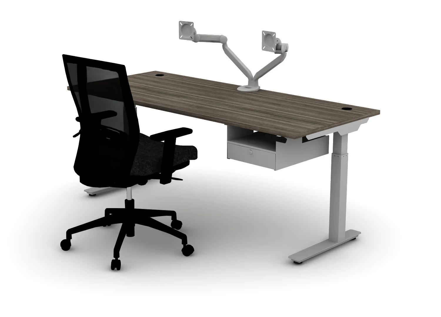 Luxe Office Bundle - Think Desk (sit to stand) - Image 26