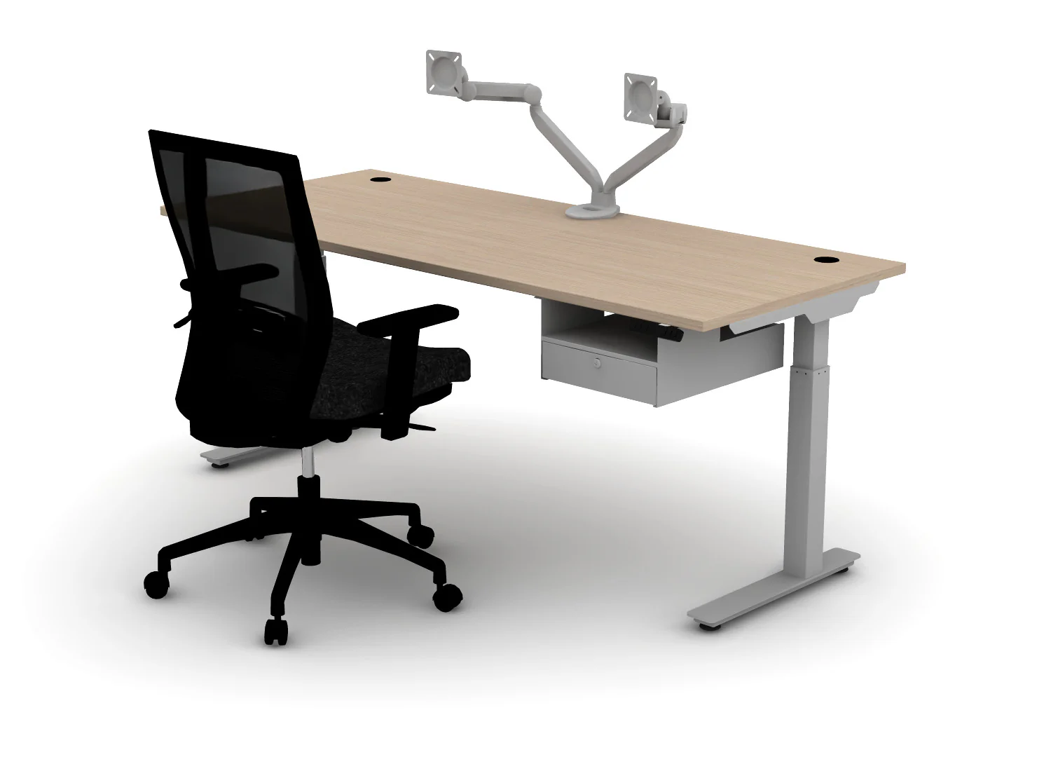 Luxe Office Bundle - Think Desk (sit to stand) - Image 32
