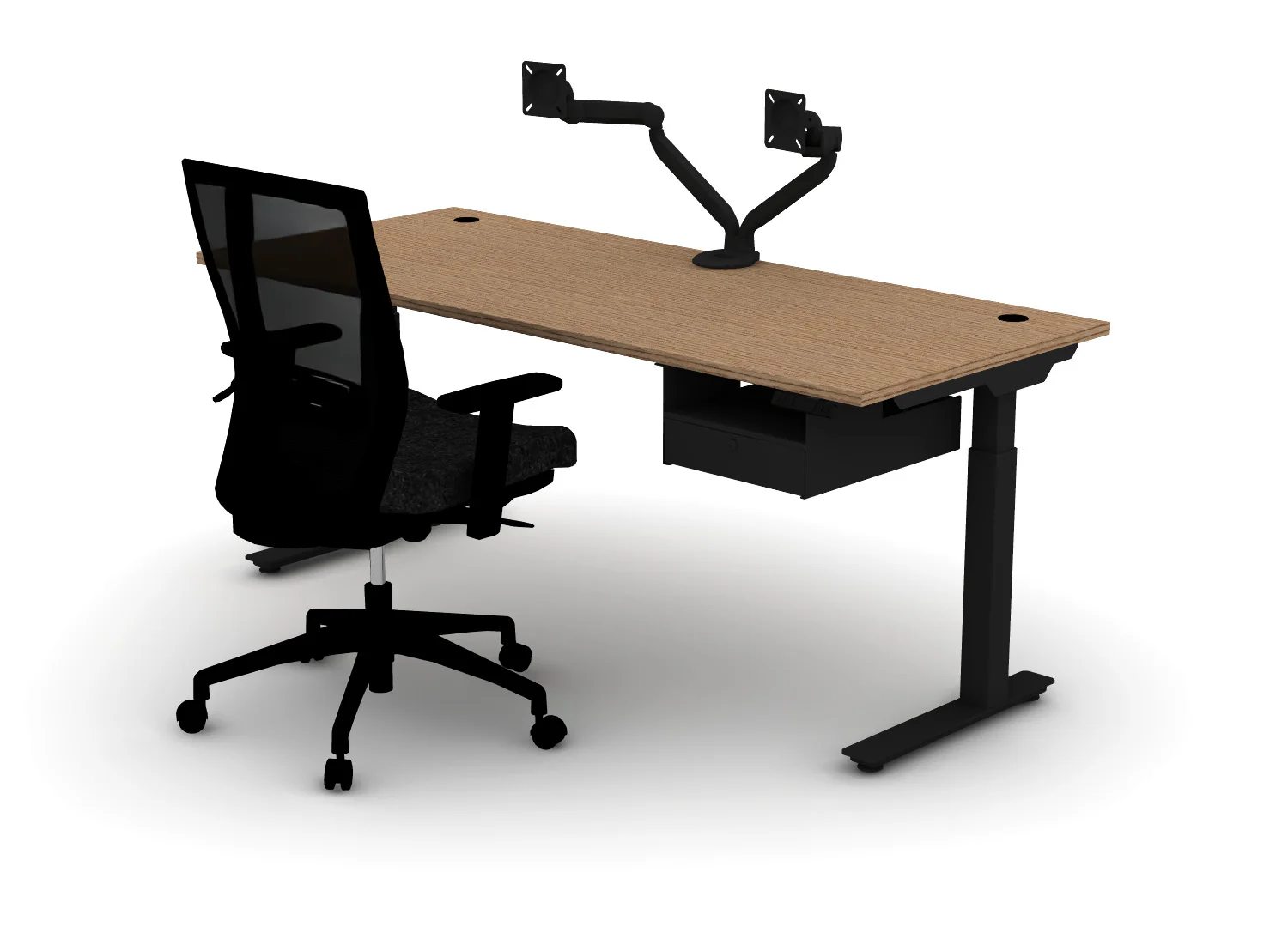 Luxe Office Bundle - Think Desk (sit to stand) - Image 34