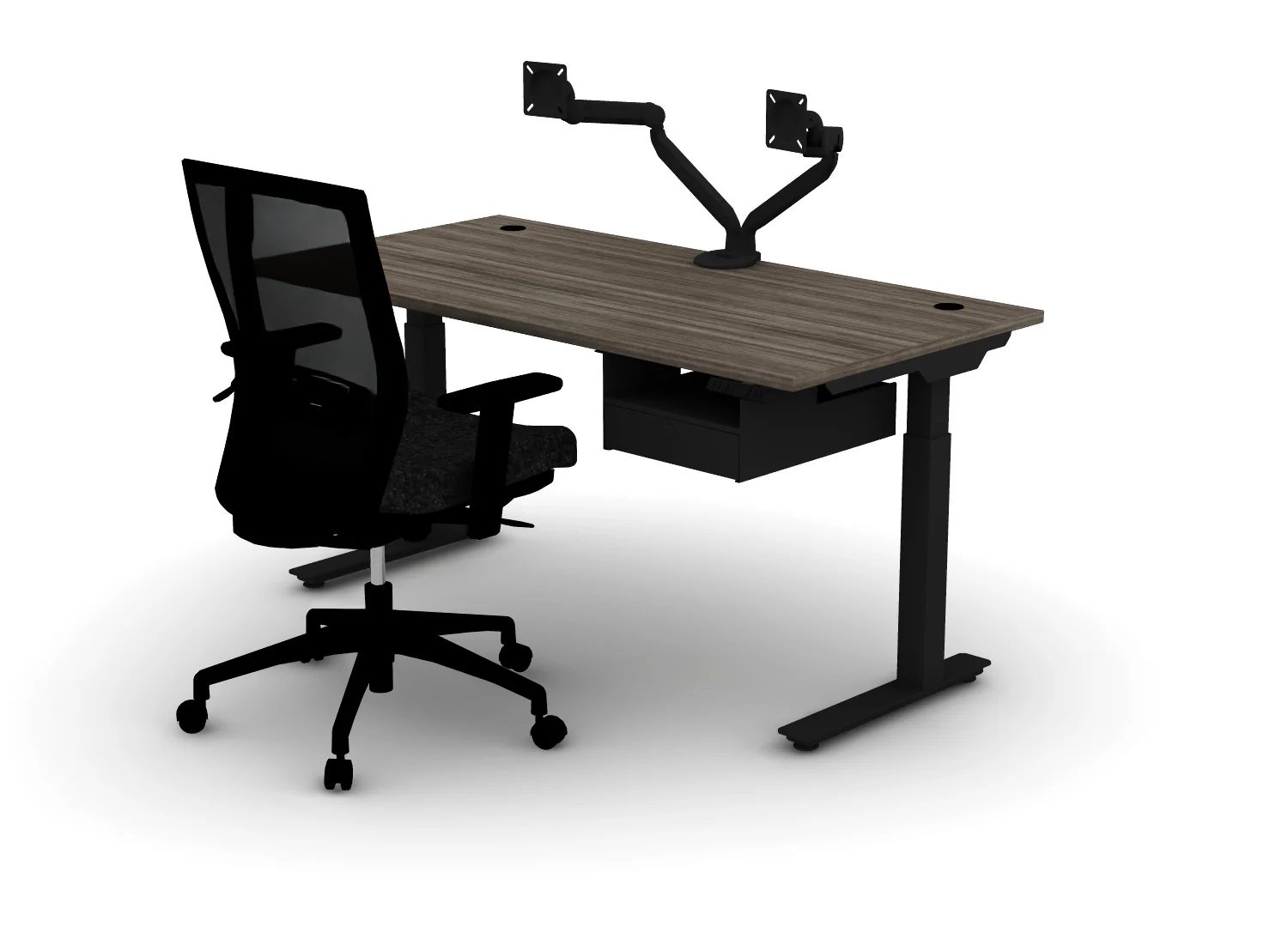 Luxe Office Bundle - Think Desk (sit to stand) - Image 7
