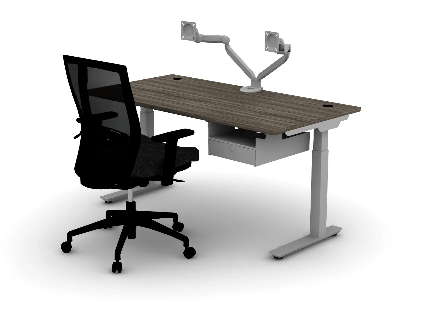 Luxe Office Bundle - Think Desk (sit to stand) - Image 8
