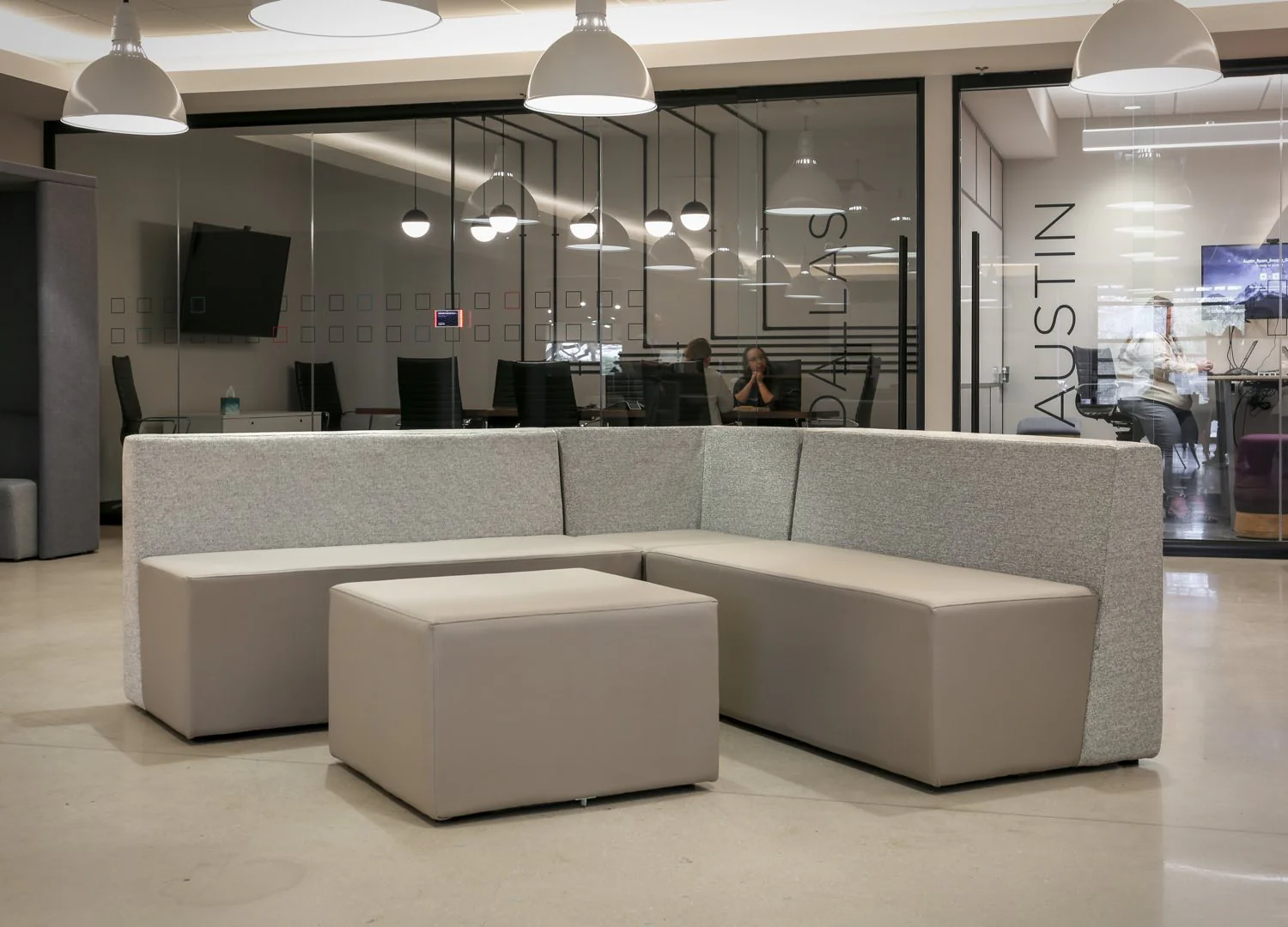 Modular Lounge Seating - Ottoman - Image 5