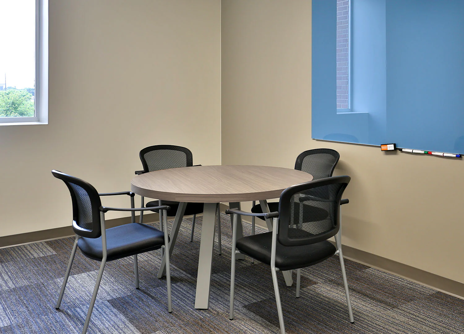Round Angled-Leg Table - Image 4