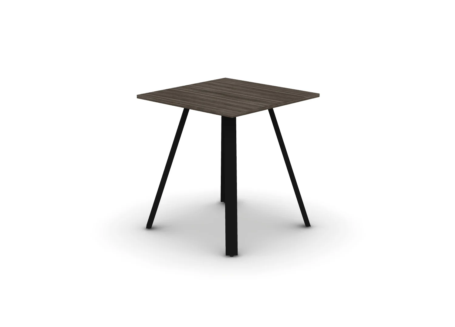 Square Angled-Leg Table – Standing-Height - Image 4